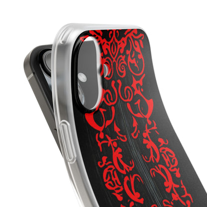 Gothic Crimson Symmetry iPhone 16 - Flexi Phone Case