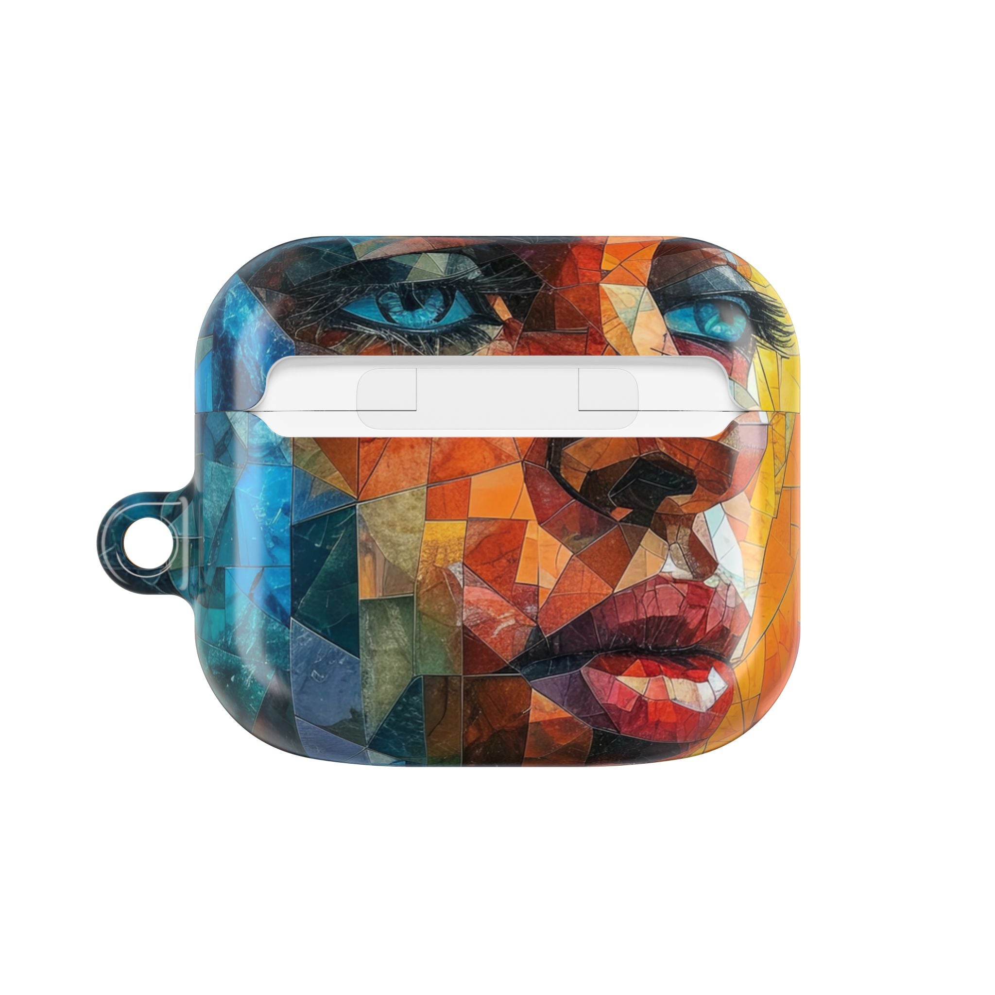 Mosaic Gaze Blue - AirPods Case