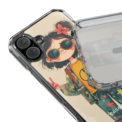 Peace Pigtails iPhone 16 Plus Case - Impact