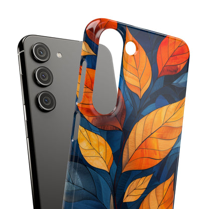 Stained Glass Blossoms Samsung S23 - Slim Phone Case