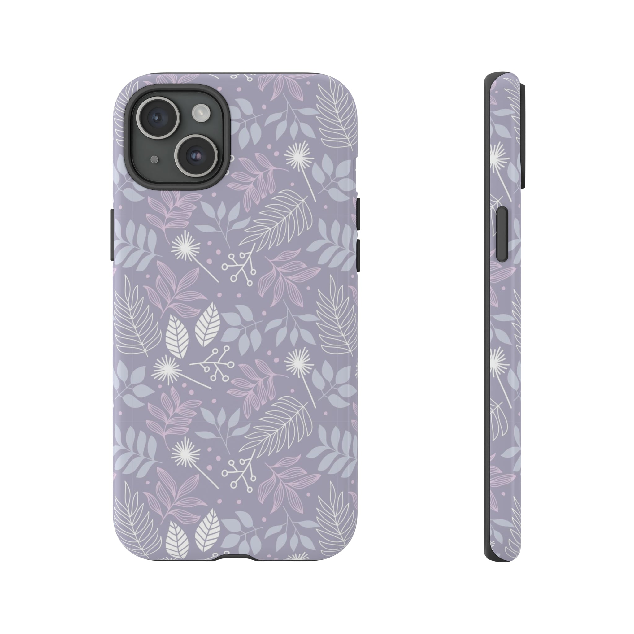 Purple Mona Leaf - Protective Phone Case