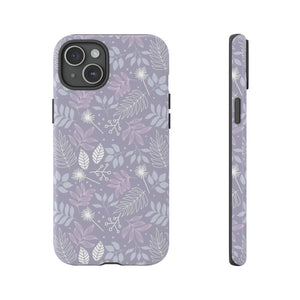 Purple Mona Leaf - Protective Phone Case