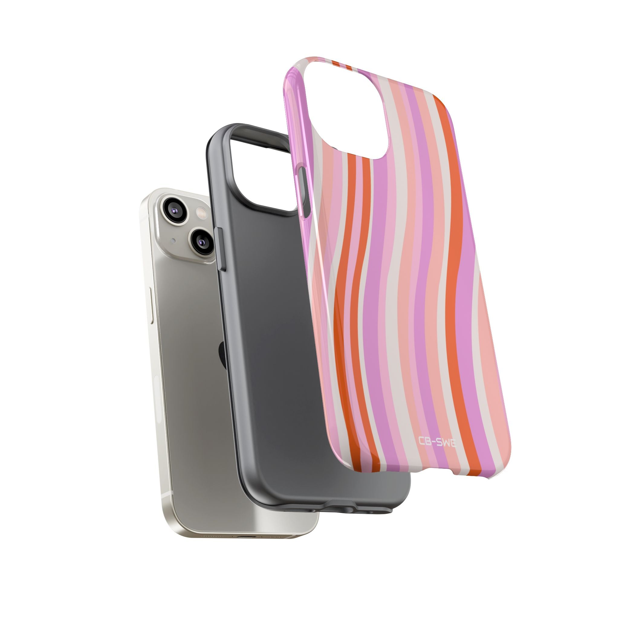 Vibrant Wave Symphony - iPhone Case