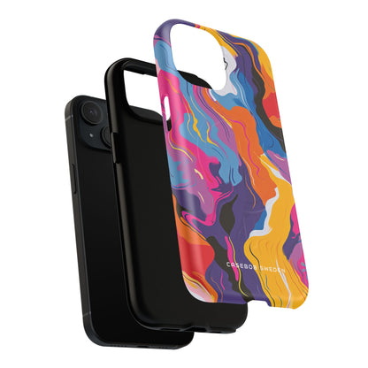 Vortex Colorwave iPhone 15 | Tough+ Phone Case