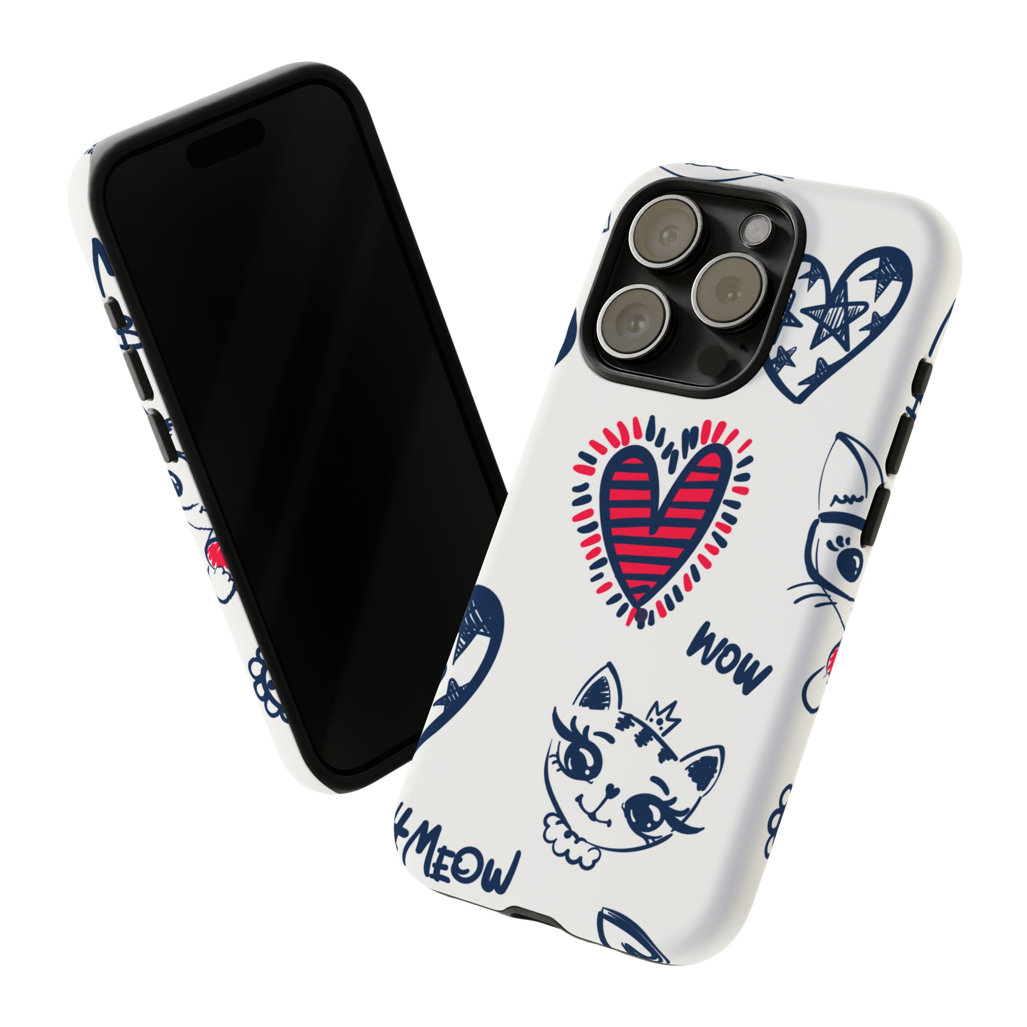 Cute Cat Wallpaper - Protective Phone Case