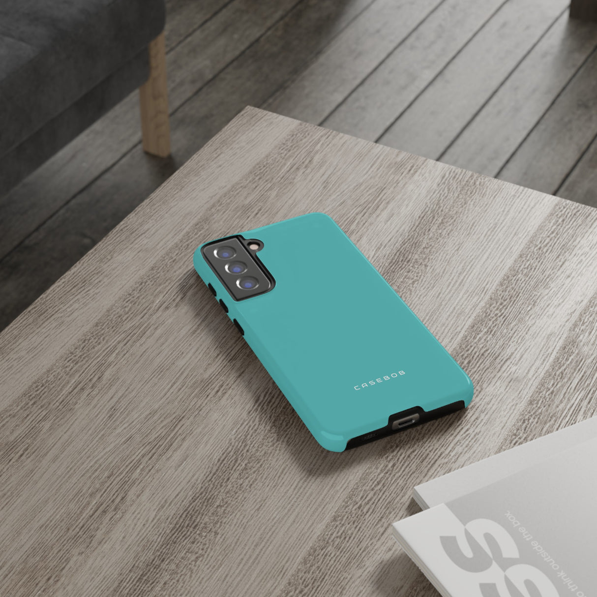 Bright Turquoise - Protective Phone Case