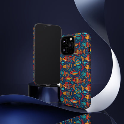Fish Dance Joyfully - iPhone Case