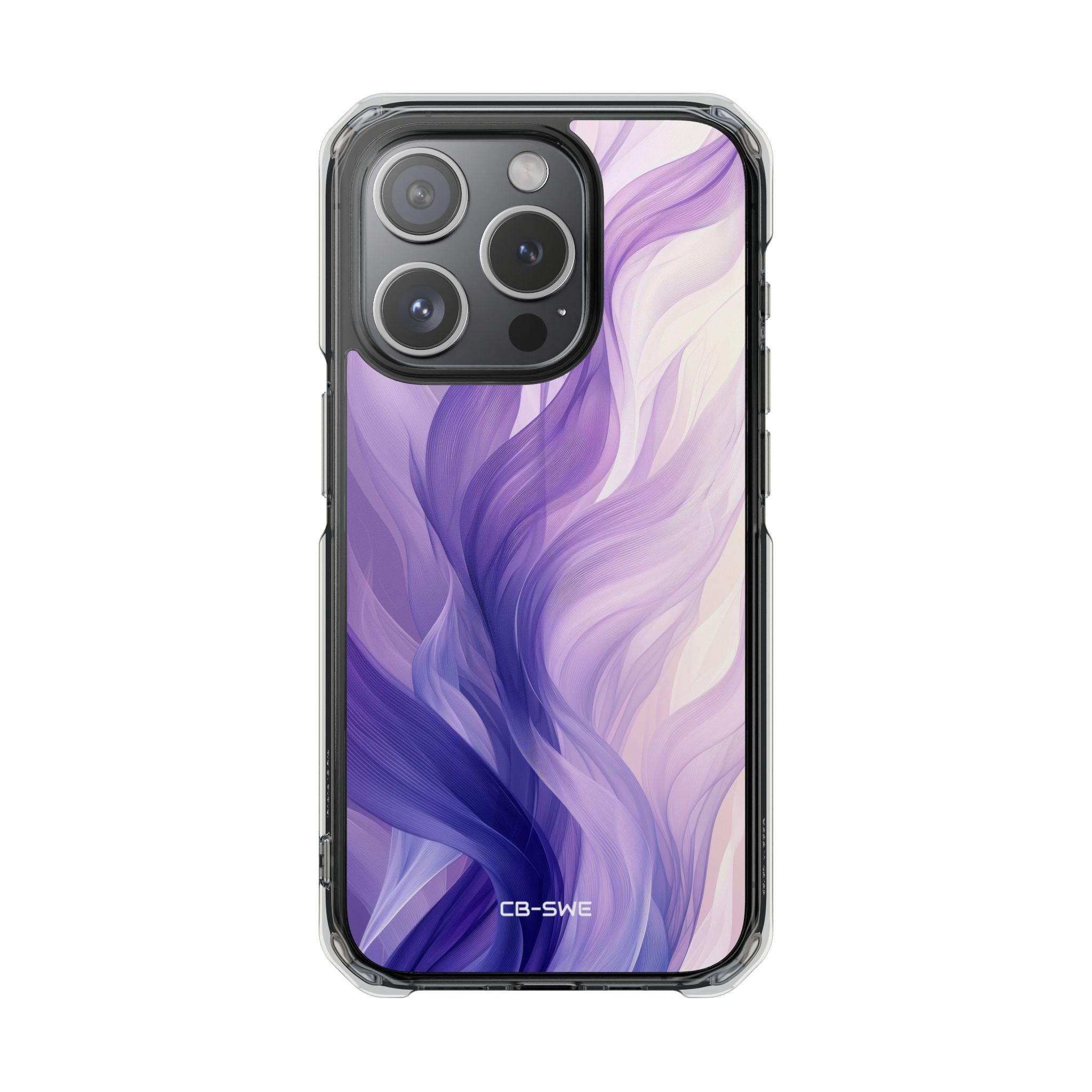 Flowing Purple Whispers iPhone Case - Impact