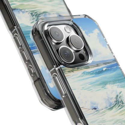 Foamy Wave Breeze iPhone 16 Pro Case - Impact