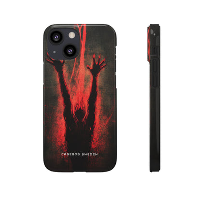 Gothic Crimson Ascension iPhone 13 - Slim Phone Case