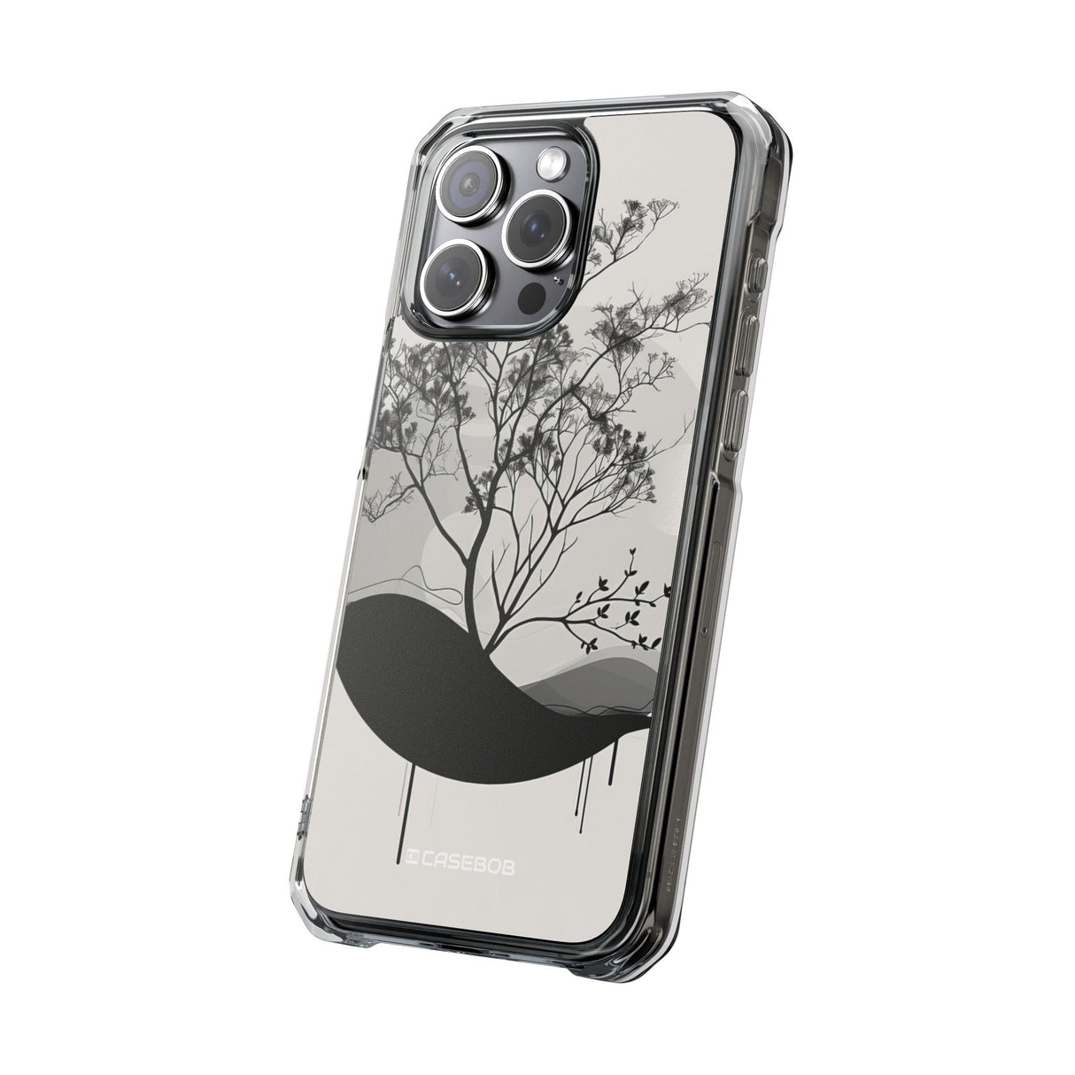 Ethereal Silhouette - Phone Case for iPhone (Clear Impact - Magnetic)