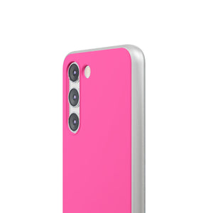 Hot Pink | Handyhülle für Samsung (Flexible Hülle) 