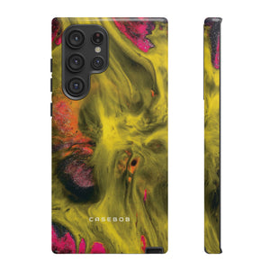 Yellow Ink Art - Protective Phone Case