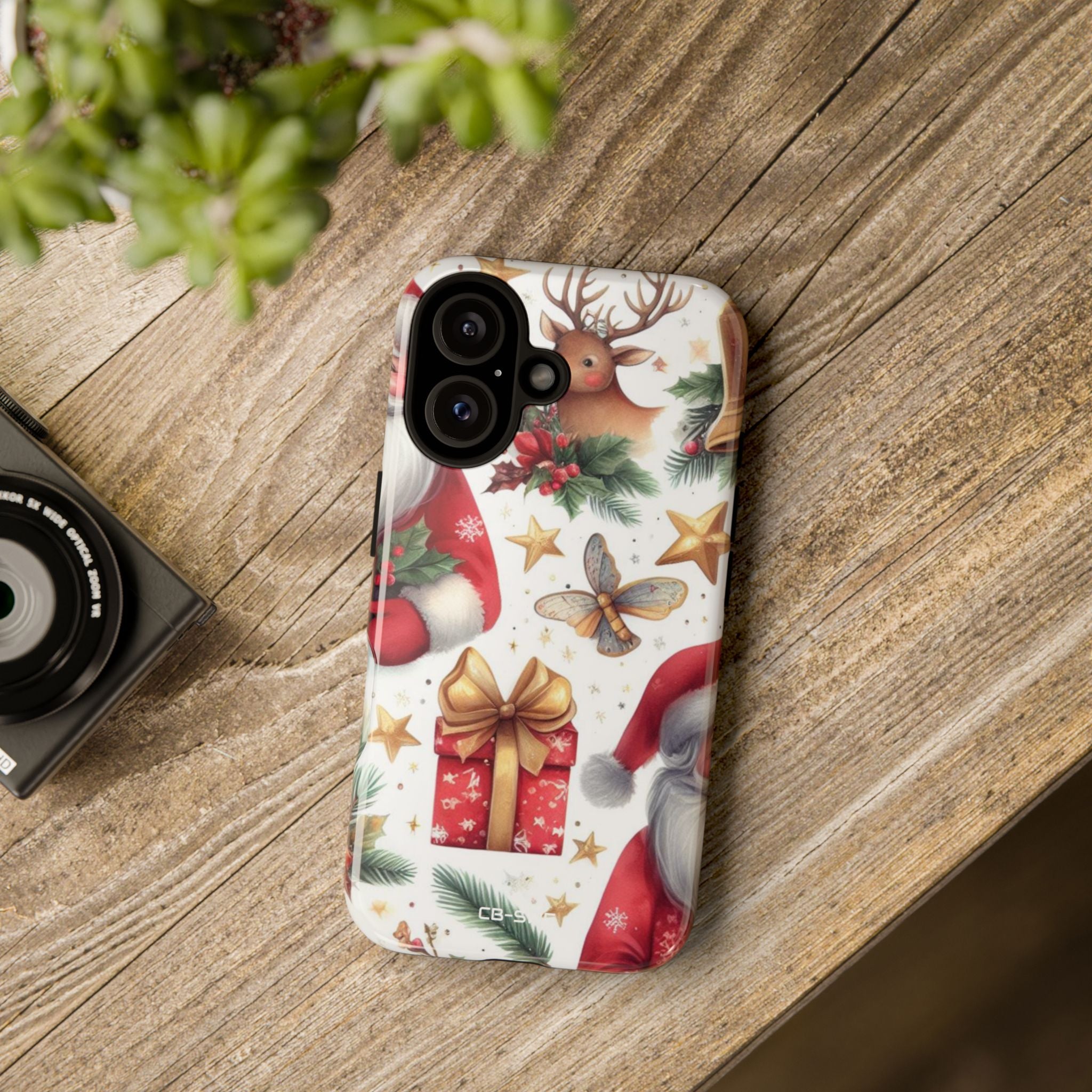 Joyful Santa Delivers - iPhone Case
