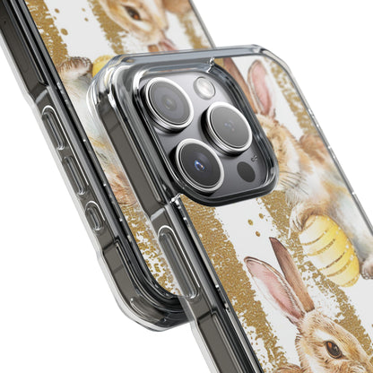 Bunnies Hold Eggs iPhone Case - Impact