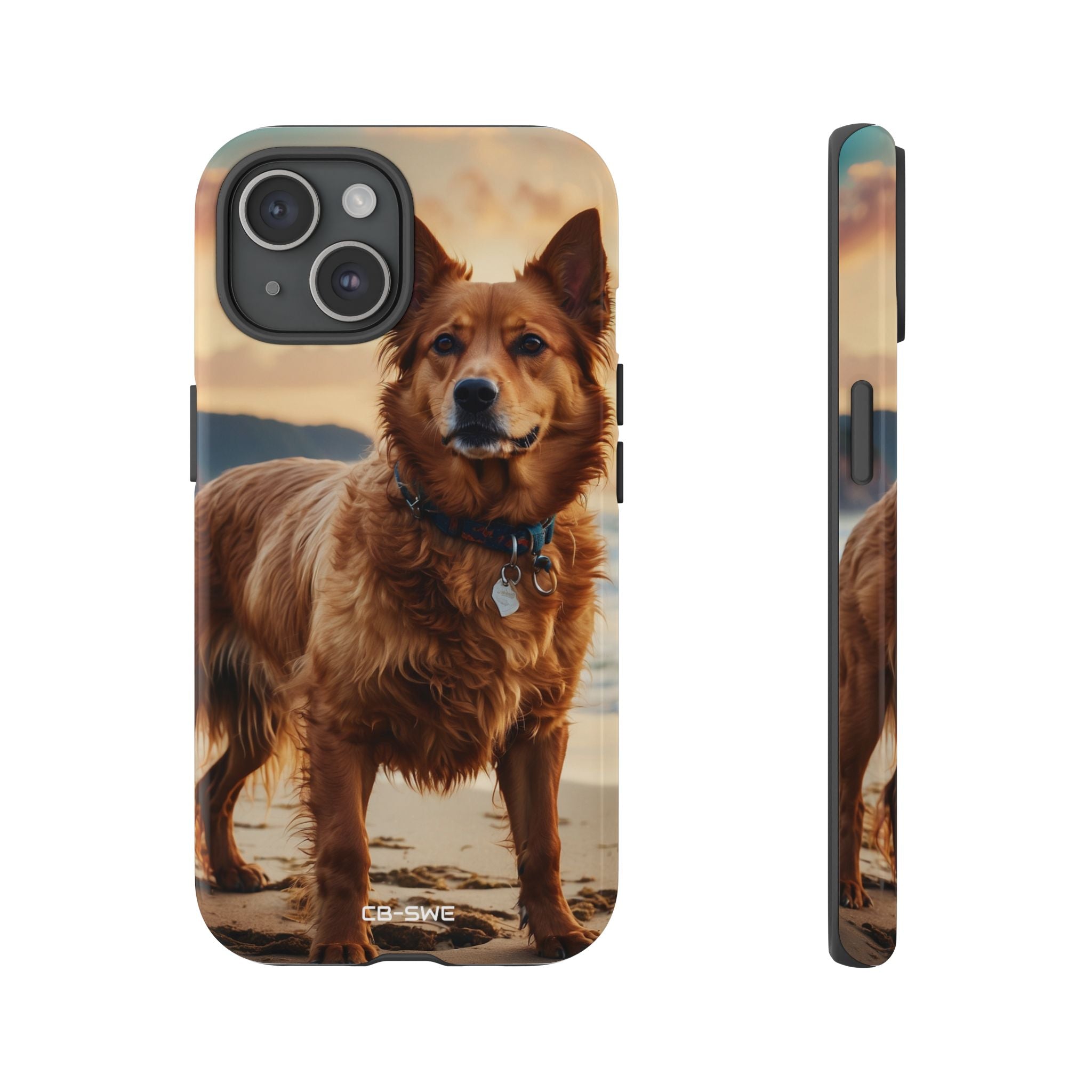Golden Dog Plays - iPhone Case