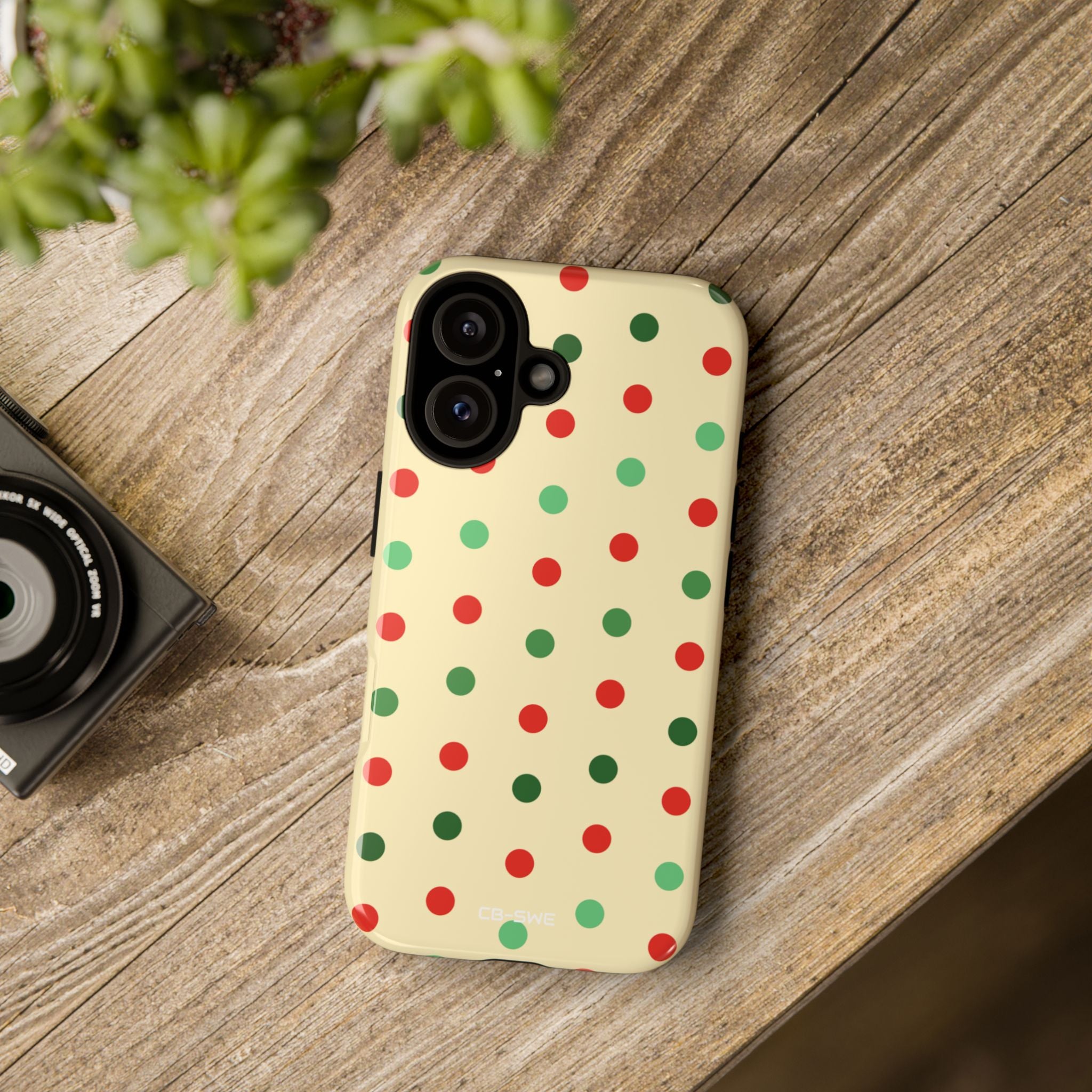 Colorful Dots Dance - iPhone Case