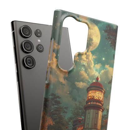 Vintage Moonlit Diner Fantasy Samsung S23 - Slim Phone Case