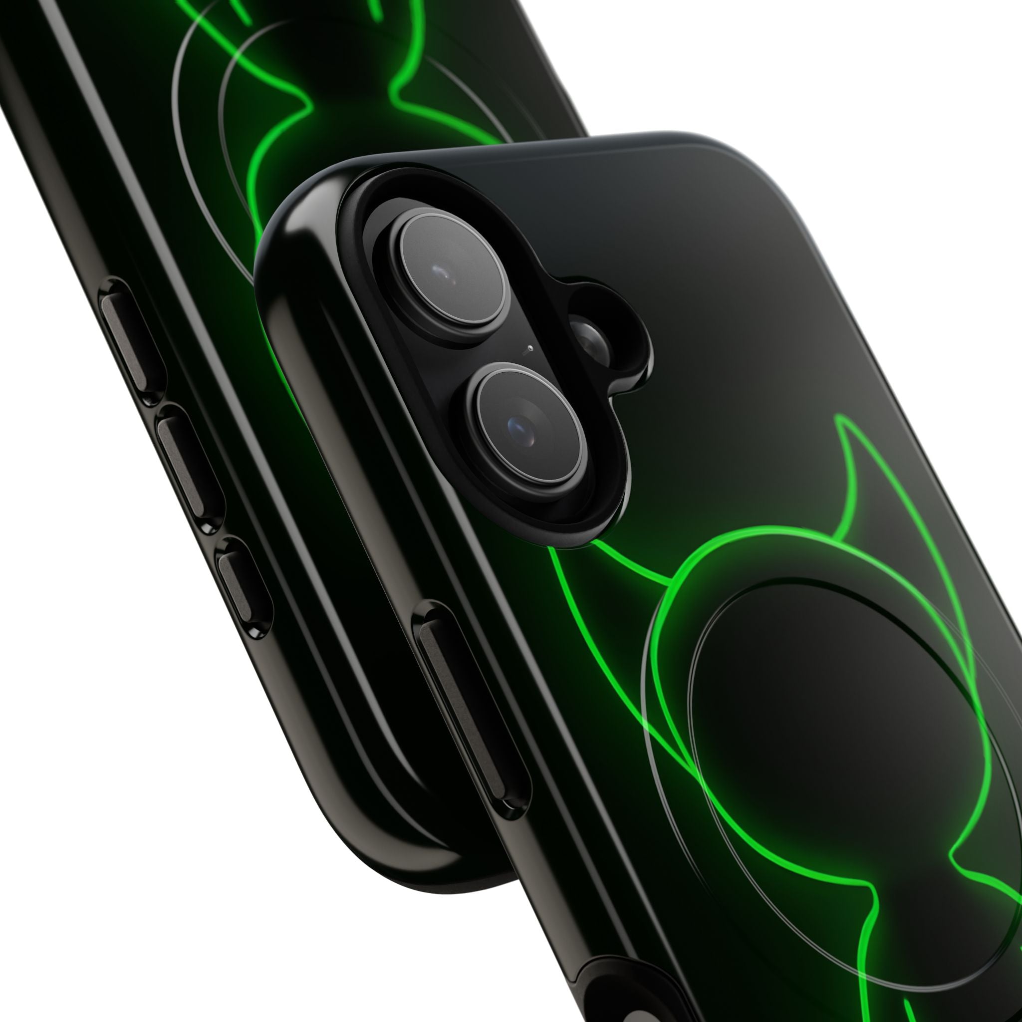 Neon Horned Glow iPhone 17 Case - Tough+