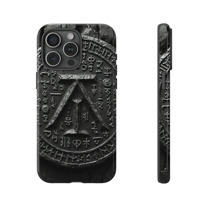 Norse Myth Runes Emblem - Protective Phone Case