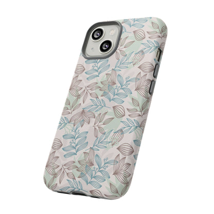 Minty Leaf - Protective Phone Case