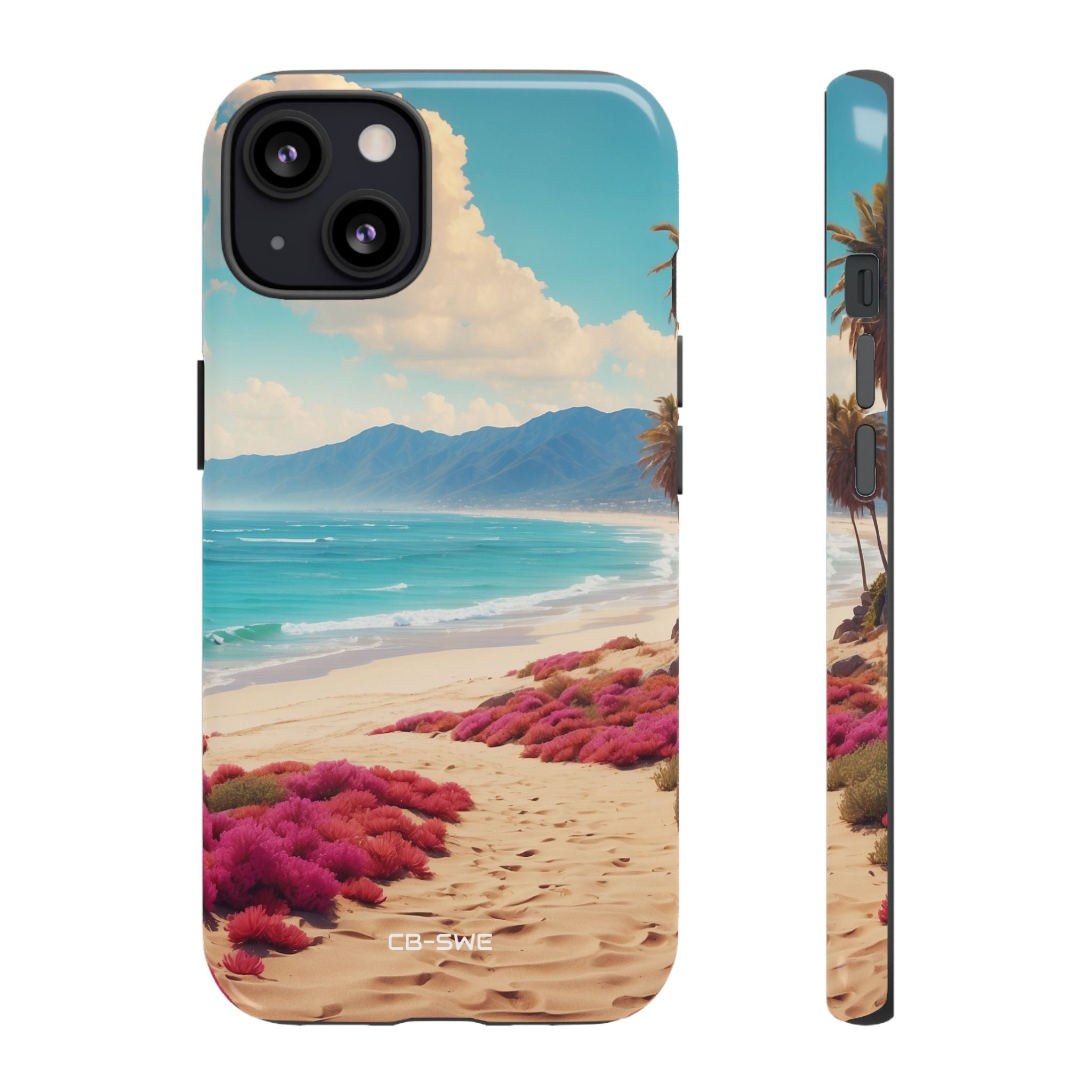 Footprints Trace Sand - iPhone Case