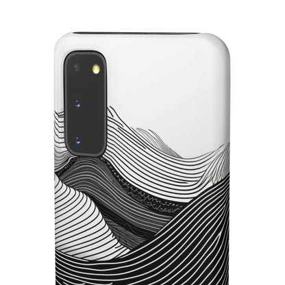 Undulating Horizon Waves Samsung S20 - Slim Phone Case