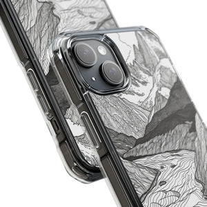 Mountain Tranquility - Phone Case for iPhone (Clear Impact - Magnetic)