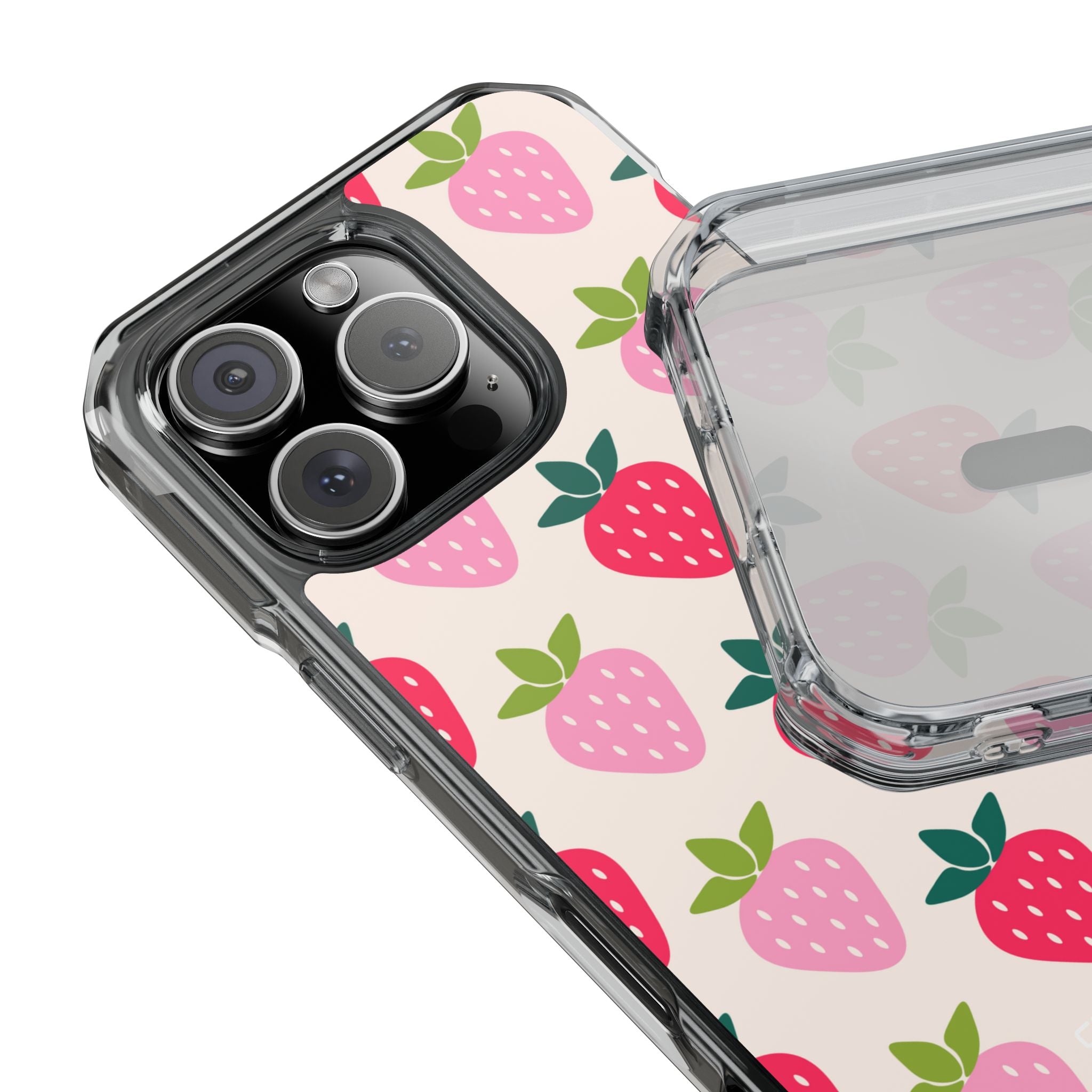 Vibrant Strawberry Rhythm iPhone Case - Impact
