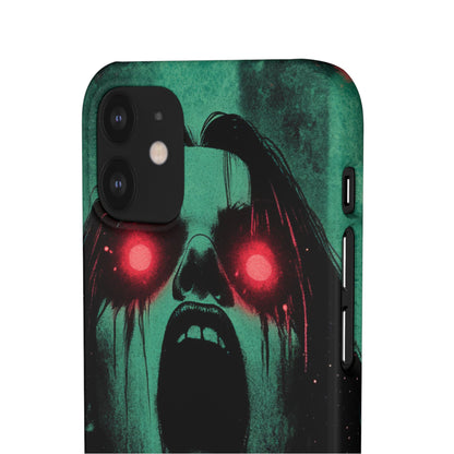 Haunting Glow of Gothic Eyes iPhone 12 - Slim Phone Case