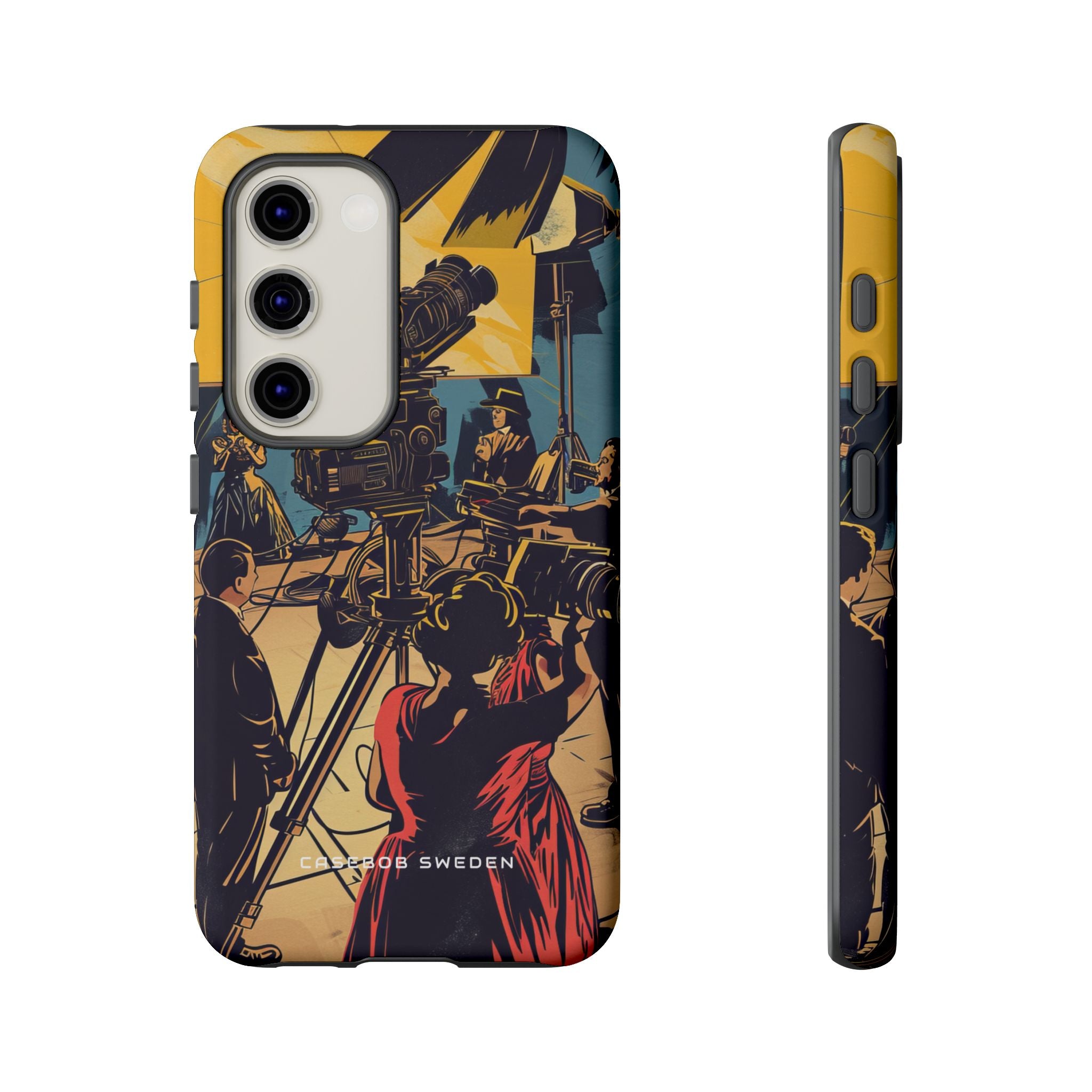 Golden Era Cinematic Spotlight Samsung S23 - Tough Phone Case