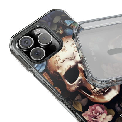 Skull Among Blossoms iPhone Case - Impact