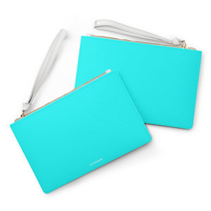 Aqua Blue Clutch Bag