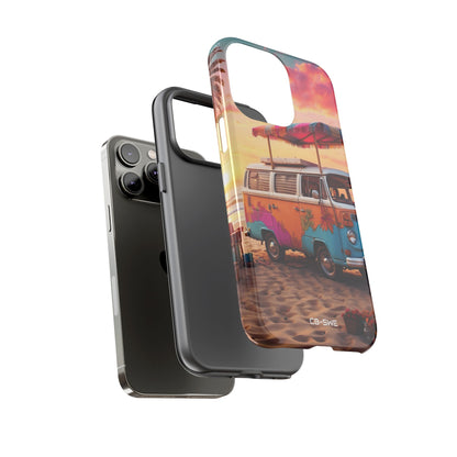 **Van Rests at Shore** - iPhone Case