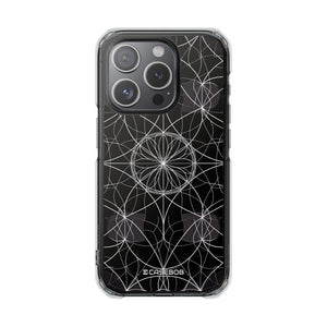 Symmetrische Eleganz – Handyhülle für iPhone (Clear Impact – Magnetisch)