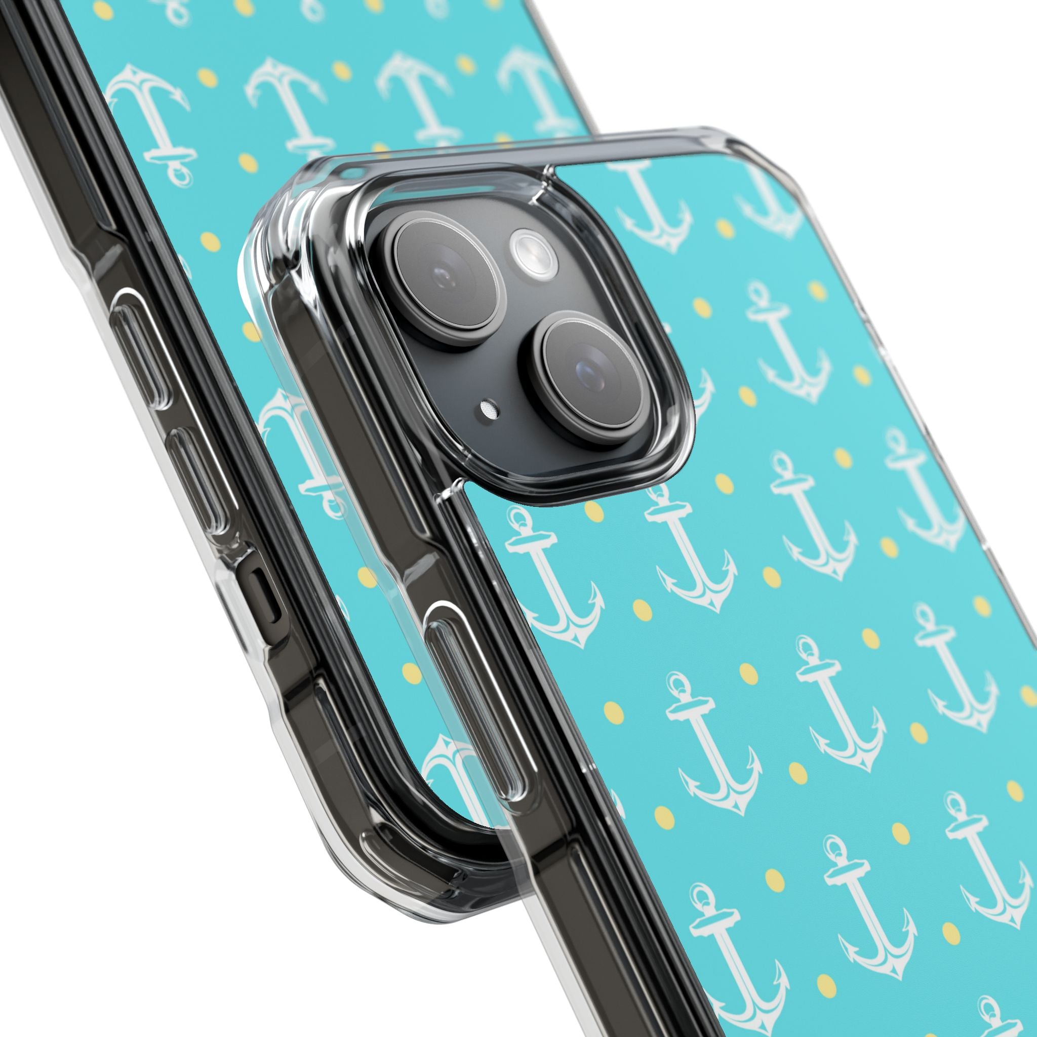 Nautical Anchors & Dots iPhone Case - Impact