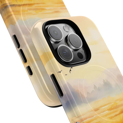 Glowing Sunrise iPhone 16 Pro Case - Tough+