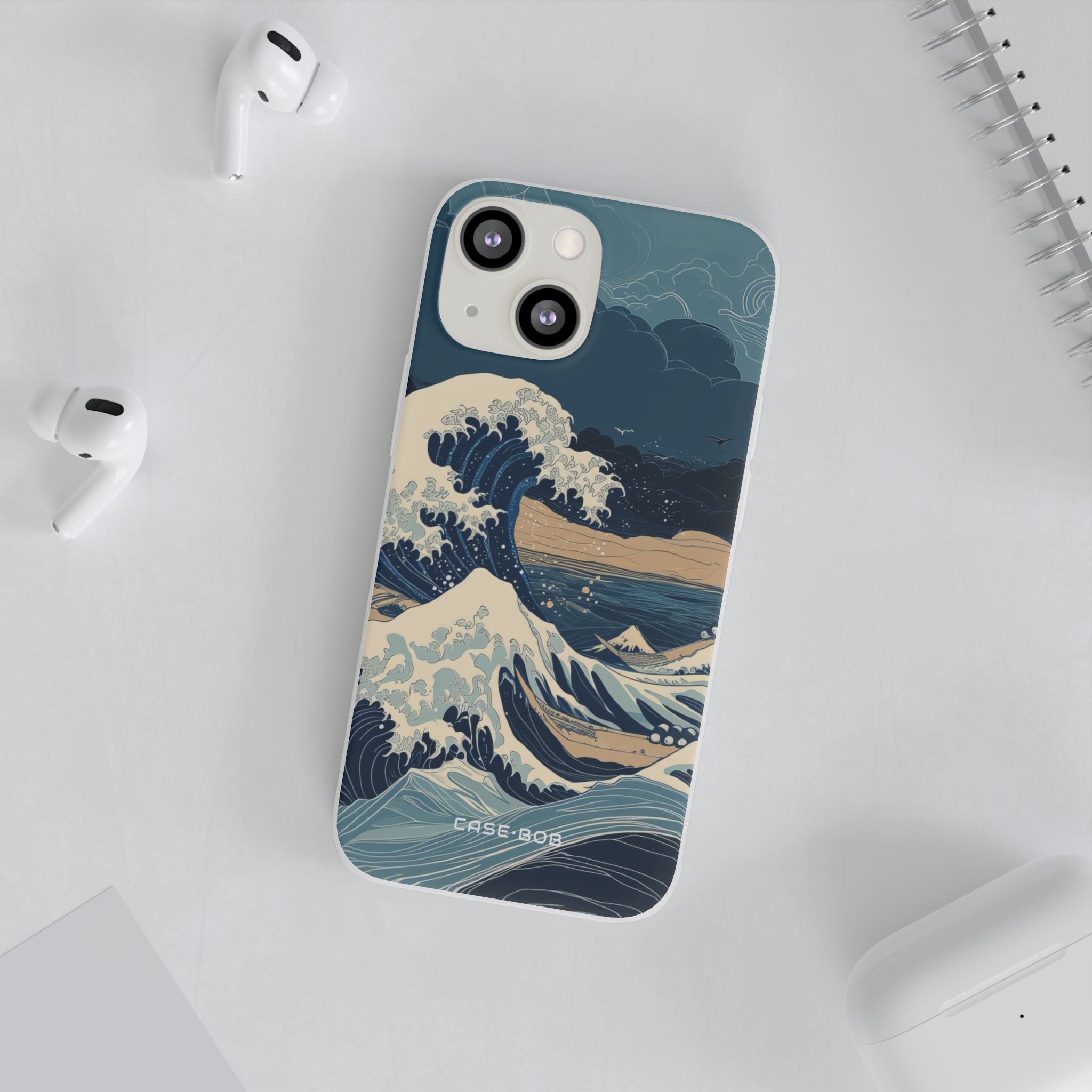 Cresting Blue Wave iPhone 13 mini Case - Soft