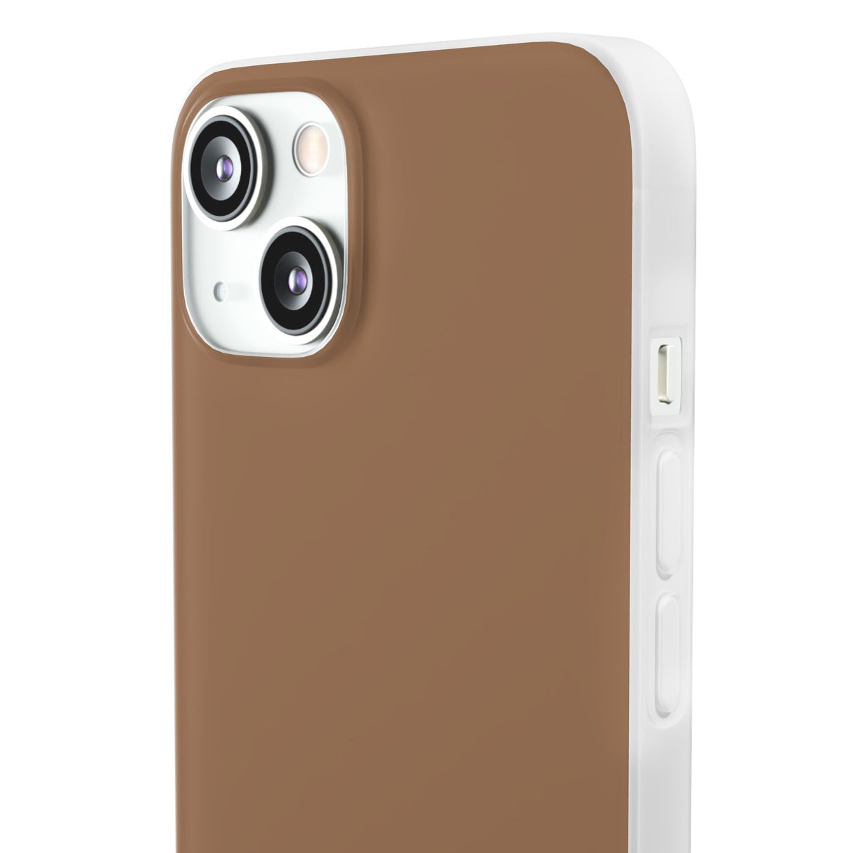 Chamoisee Brown | Handyhülle für iPhone (Flexi Case) 