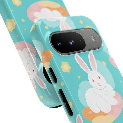 Bunnies Float Dreamily - Google Pixel Case