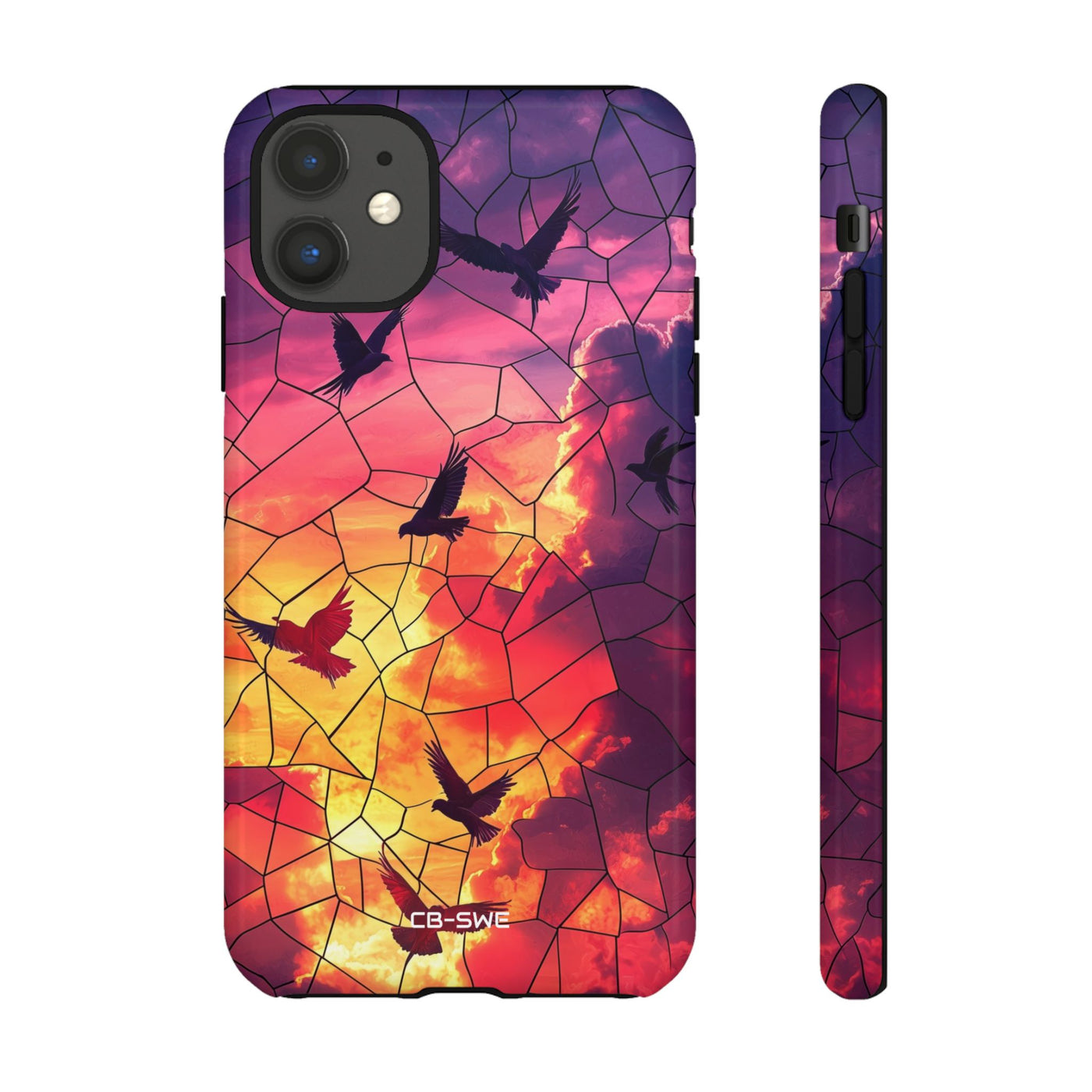 Soaring Birds Illuminate - iPhone Case