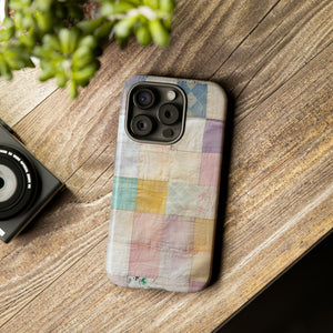 Pastel Quilt Patchwork - Protective Phone Case