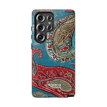 Paisley Floral Fusion Samsung S25 - Tough