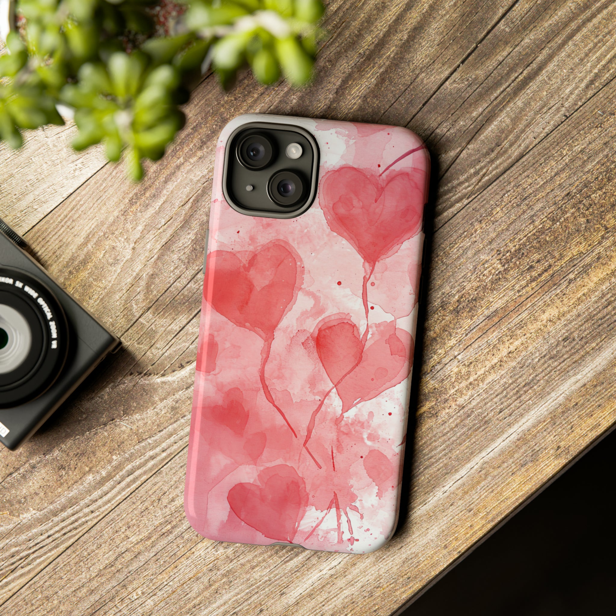 Cupid's Eternal Hearts - Protective Phone Case