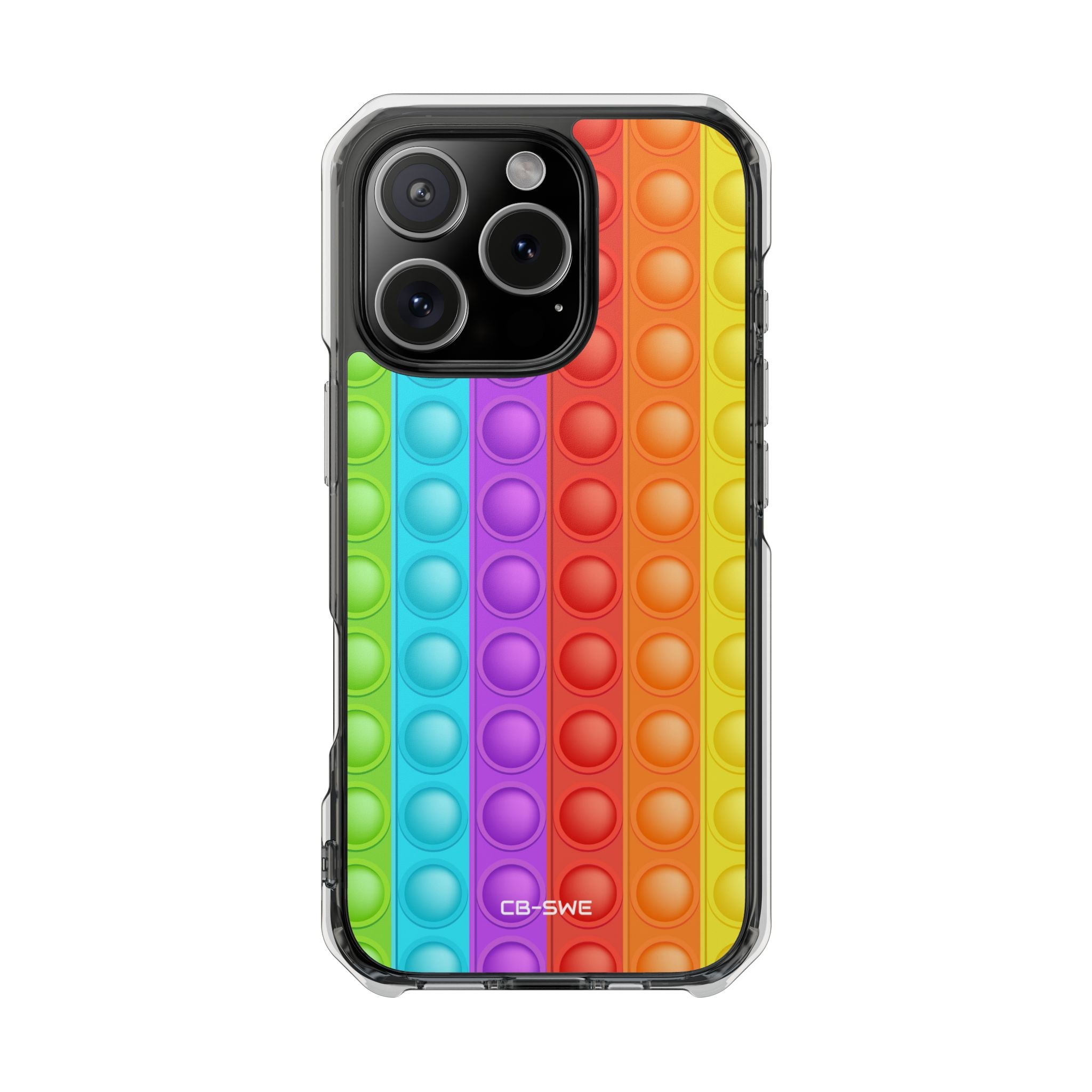 Playful Pop-It Spectrum iPhone Case - Impact