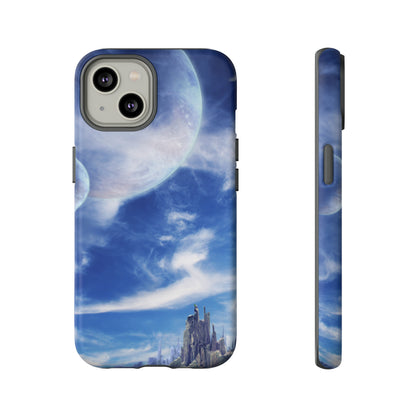 Landscape in fantasy planet 89 - Protective Phone Case