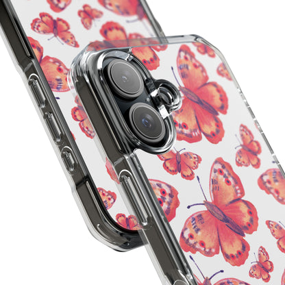 Vibrant Butterfly Dance iPhone Case - Impact