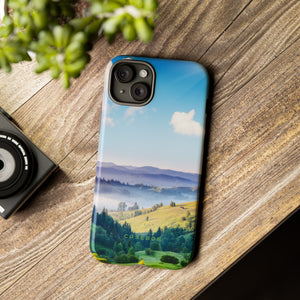 Mountain Sunny Day - Protective Phone Case