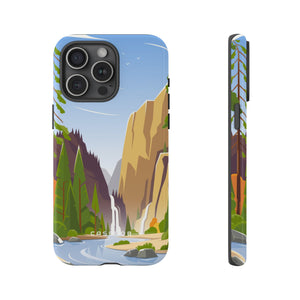 Waterfall at National Park iPhone Case (Protective)