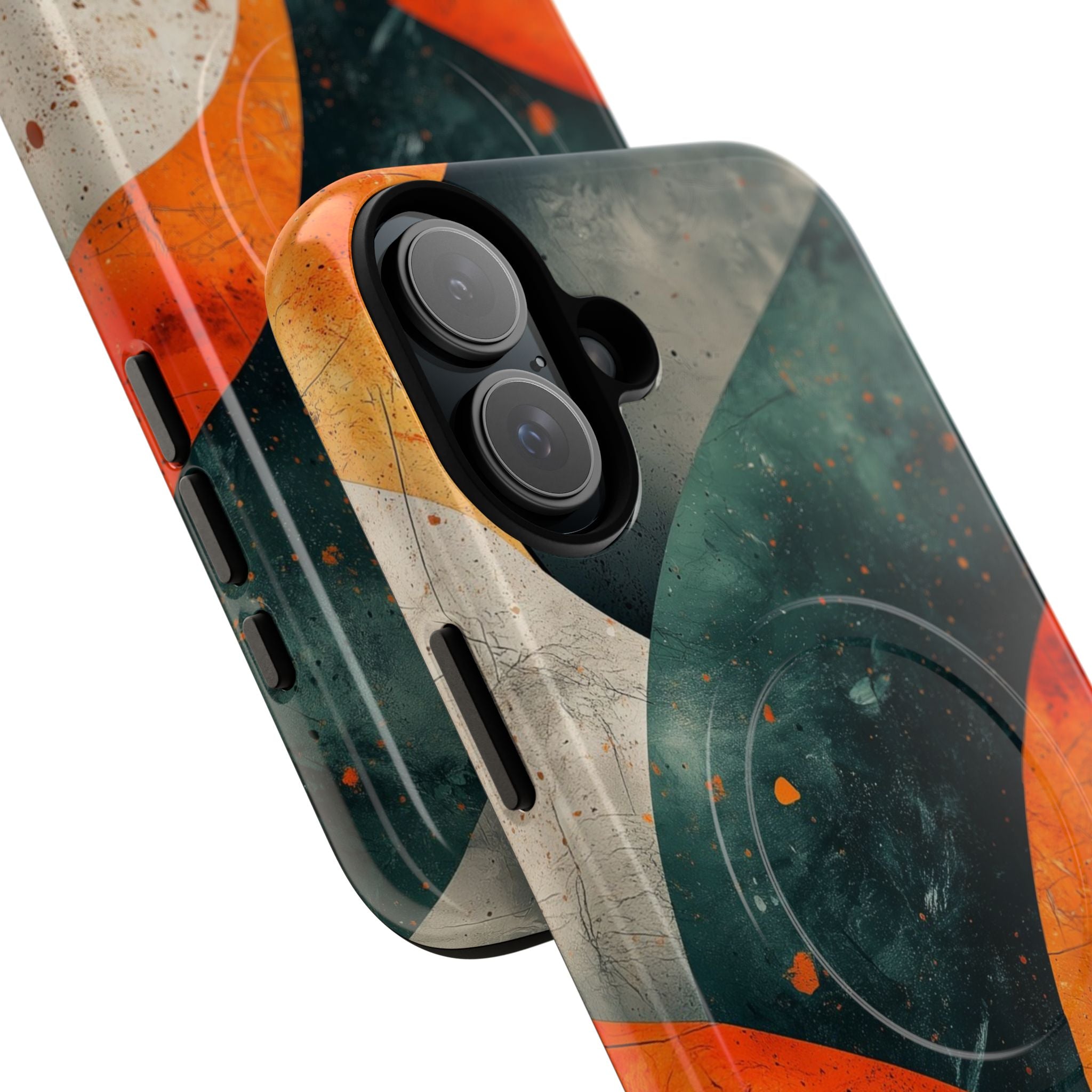 Crimson Wave iPhone 16 Plus Case - Tough+